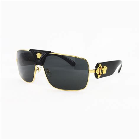 versace glasses clear men with gold|Versace prescription glasses men's.